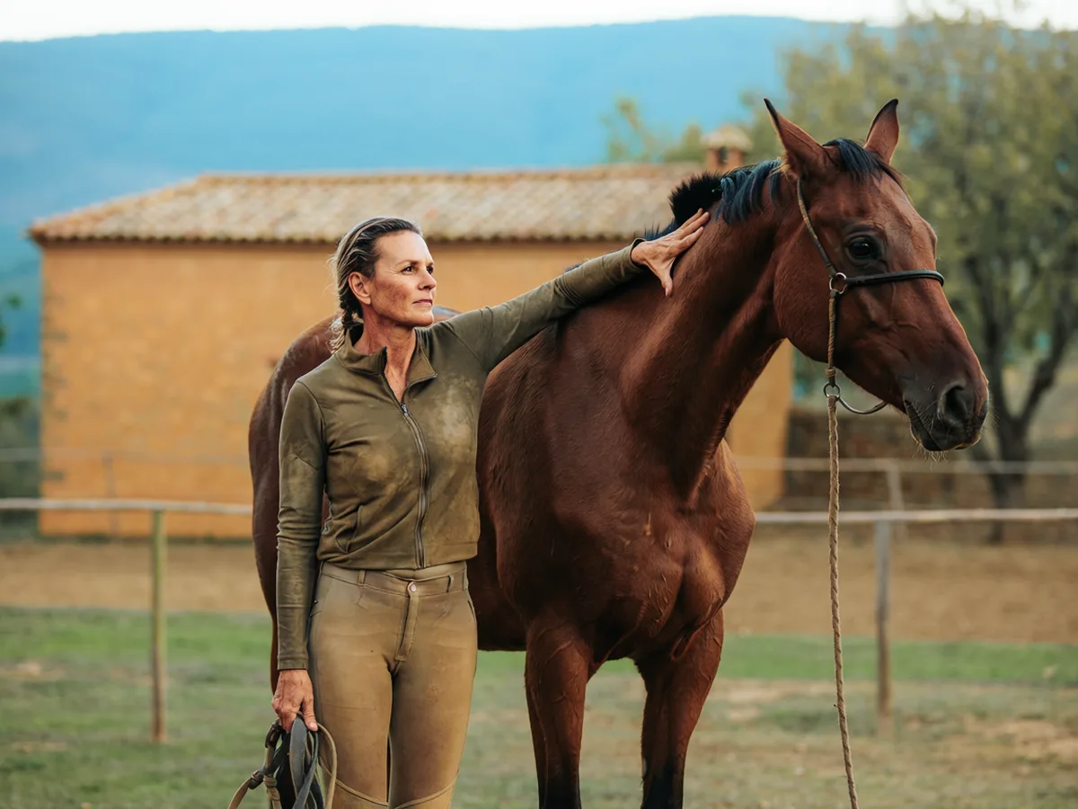 Cours d'équitation à Saint-Maurice-d'Ibie, Ardèche